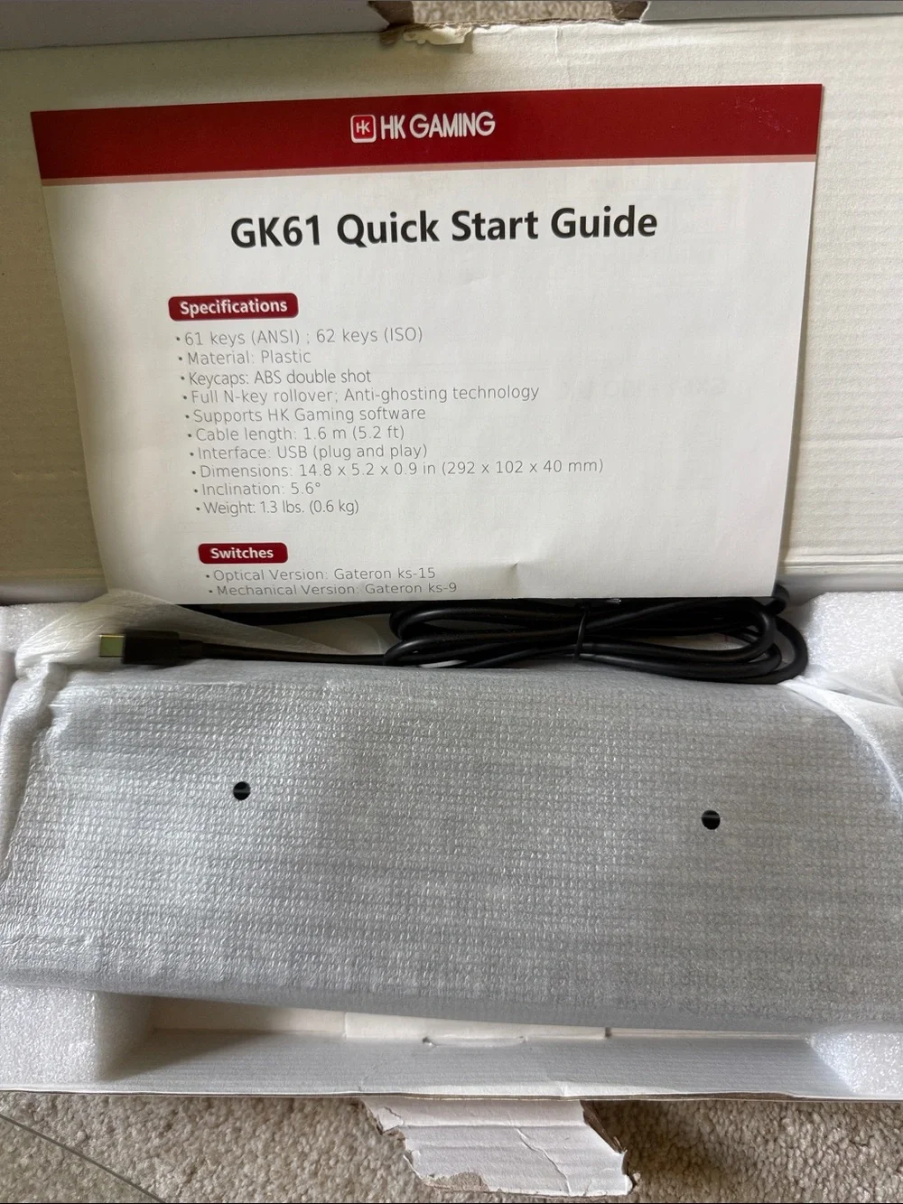 Gaming Keyboard and Mouse Combo